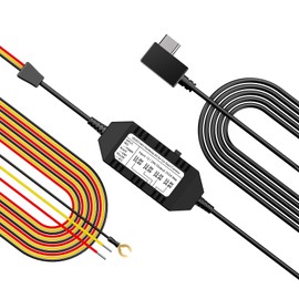 VIOFO HK5 Acc Hardwire Kit, USB-C Hard Wire Kit for VS1 Dash Cam, Low Voltage Protection for Parking Mode