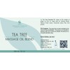 Tea Tree Massage Oil Blend - Natural, Non-GMO, Tea Tree