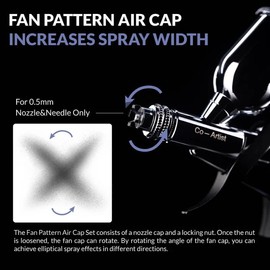 Gaahleri Dovetail Airbrush Fan Cap