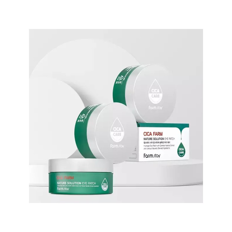 Farmstay 팜스테이 시카 팜 네이쳐 솔루션 아이패치 90g (60매) FarmStay