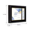 Melannco 18.8x12.1 Inch Black Wood Diploma Frame With Tassel Holder-
