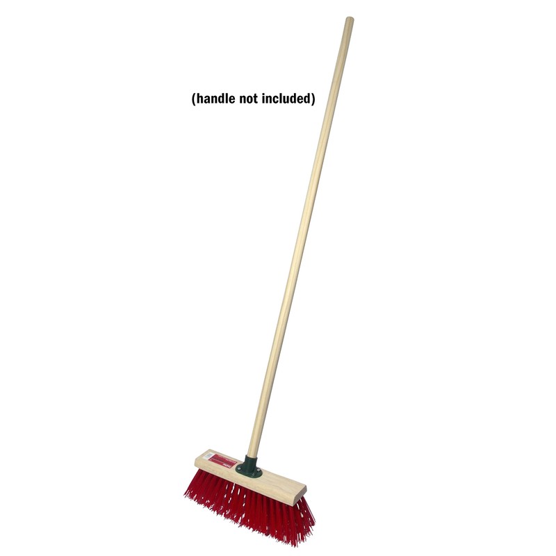 ProDec 13" Synthetic Fibre Yard Broom Head for Heavy Duty