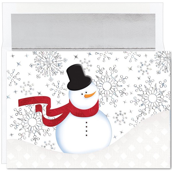 Great Papers! Holiday Greeting Card Snappy Snowman Holiday Greeting Card (907000)