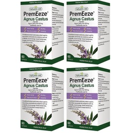 (Pack of 4) PremEeze Agnus Castus 400mg | Natures AID Health Products