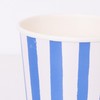 Meri Meri Mixed Stripe Cups (Pack of 8)