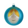 Alessi Madonna Christmas Bauble, Glass, Multi-colour, 8.3 x 8.3 x