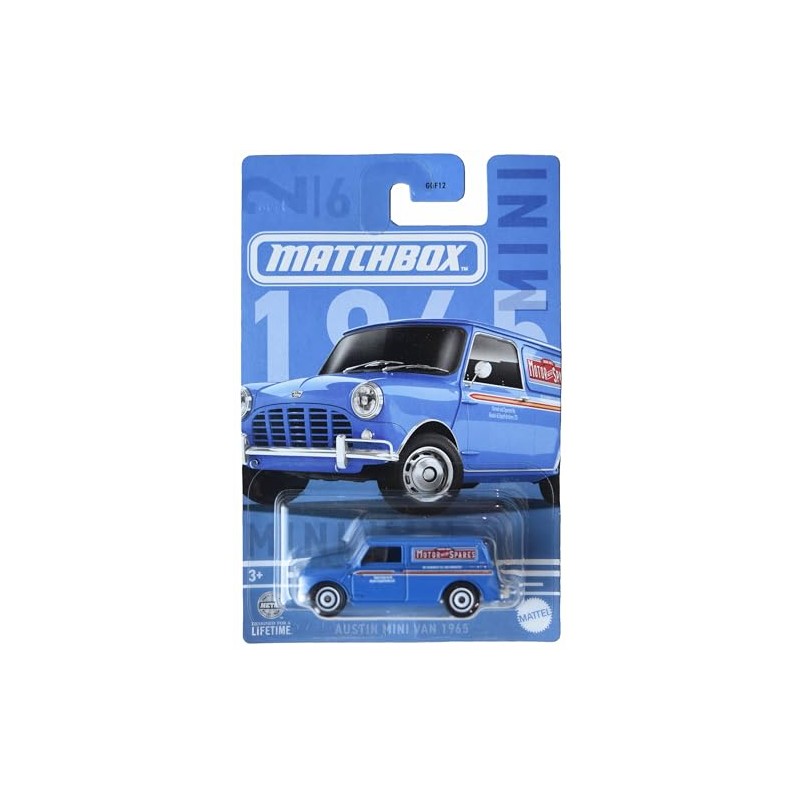 Matchbox Austin Mini Van 1965, Blue 2/6
