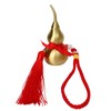 Feng Shui Wu Lou Red Lucky Tassel 10cm High Rope