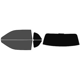 The Tint Effect Precut Window Tint Kit Compatible with Dodge Challenger 2008-2023 (Full Includes: 30% Front Doors / 5% Rear Doors and Rear Windshield) Automotive Film