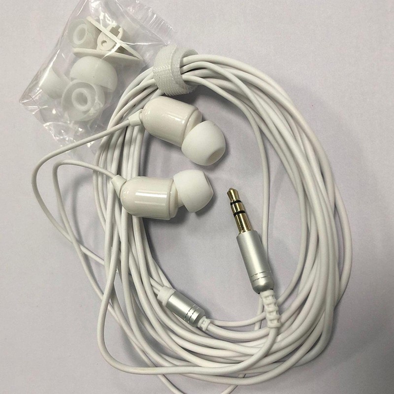 Ear Buds with Long Wired Cord | Noise Canceling Earphones
