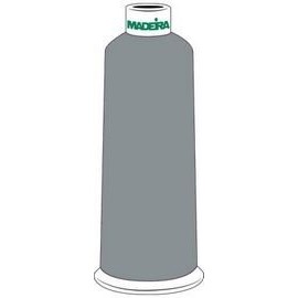 Madeira Rayon Embroidery Thread 5500yd Cone Gray Color: 1118