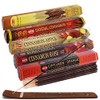 Hem Incense Sticks Variety Pack #8 and Incense Stick Holder Bundle with 5 Cinnamon Based Fragrances