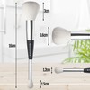 BeautiHome Makeup Brush -2-in1 Eye Blending & Powder Brush -
