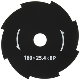 Yamazen (YAMAZEN) Replacement Blades for Corded/Electric Mowers Outer Diameter 160mm x 8 Blades 1-Piece Set Mounting Hole 25.4mm JDKB-160