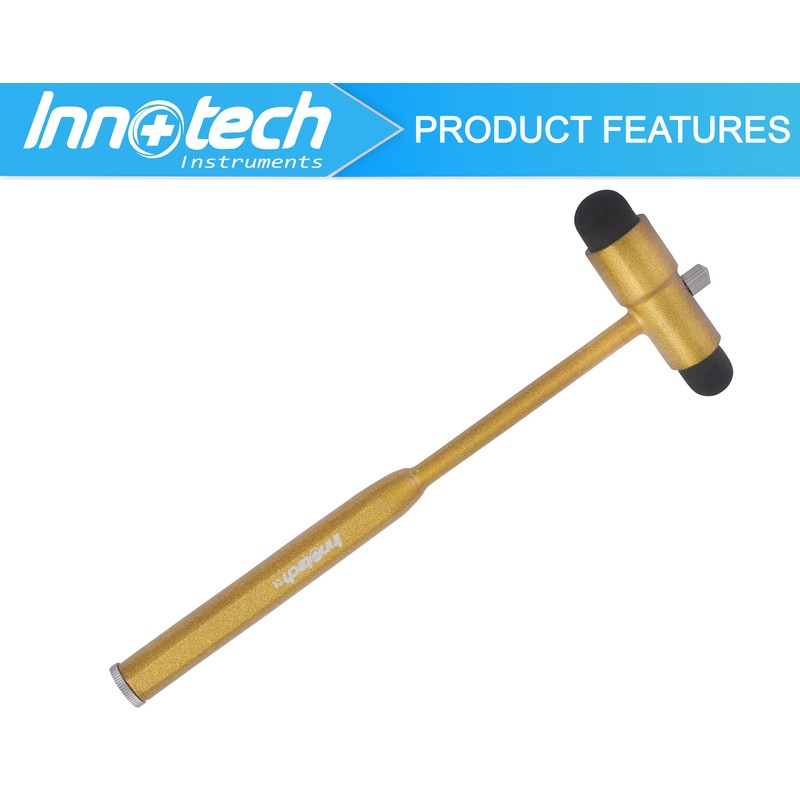 Innotech Buck Neurological Reflex Hammer with Brush and Needle for
