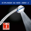 Shower head for instantaneous water heaters.