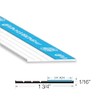 Gordon Glass® White 1-3/4" TRIMQUICK Flat Vinyl | Gordon Glass®