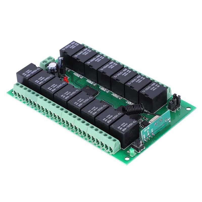 Wireless Remote Controller Switch Transmitter DC12V 15 Channel Relay Receiver