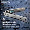 MR.GREEN Nail Clippers Curved Blades Fingernail Cut Nippers Manicure Scissors