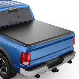 5.8Ft Soft Roll Up Truck Bed Tonneau Cover Compatible for Chevy Silverado/GMC Sierra 1500 5.8 Ft (69.6") Fleetside Bed 2019 2020 2021 2022 2023 2024