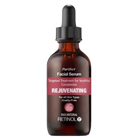 Purifect Rejuvenating Retinol Facial Serum with Vitamin E, Anti-Aging Serum for Face, Retinol Serum Minimizes Wrinkles and Fine Lines, Smooth and Youthful Skin 60ml