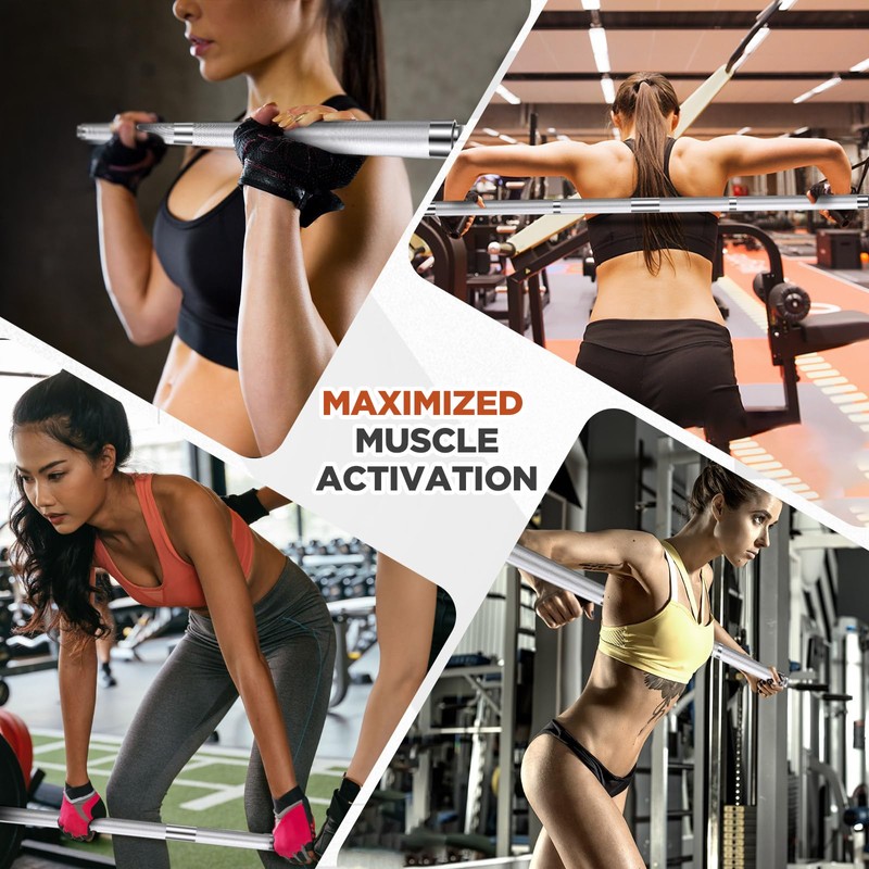 Blulu Aluminum Double Swivel Bar LAT Pull Down Bar Double