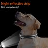 Airtag Dog Collar with QR Code, Reflective Dog Collar with