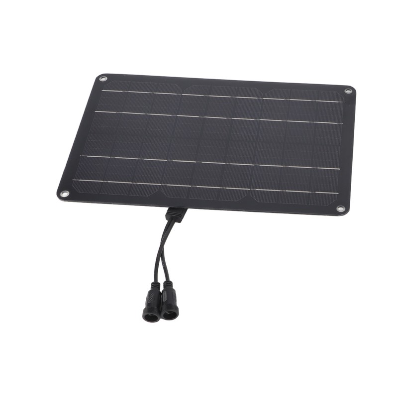 Solar Panel Fan Kit 15W 12V Exhaust Fan with 4.9ft