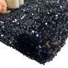 Black Sequin Fabric by The Yard Velvet Sequin Fabric 2