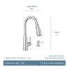 Moen Haelyn Spot Resist Stainless Single-Handle Pull-Down Sprayer Kitchen Faucet