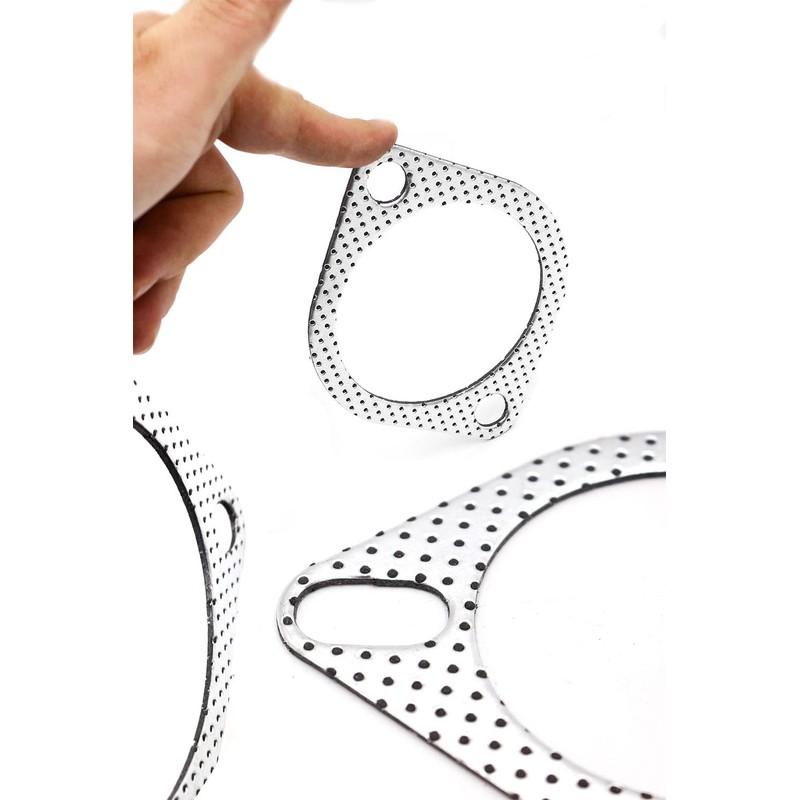 YFFSFDC Muffler Gasket, Turbo Gasket, Reinforced Ring, Exhaust Gasket, 2