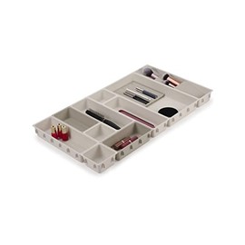 Joseph Joseph Viva - Modular 12-piece Makeup Beauty Drawer Organiser Set, Storage Boxes dividers for makeup, beauty grooming items, cosmetics, hair accessories