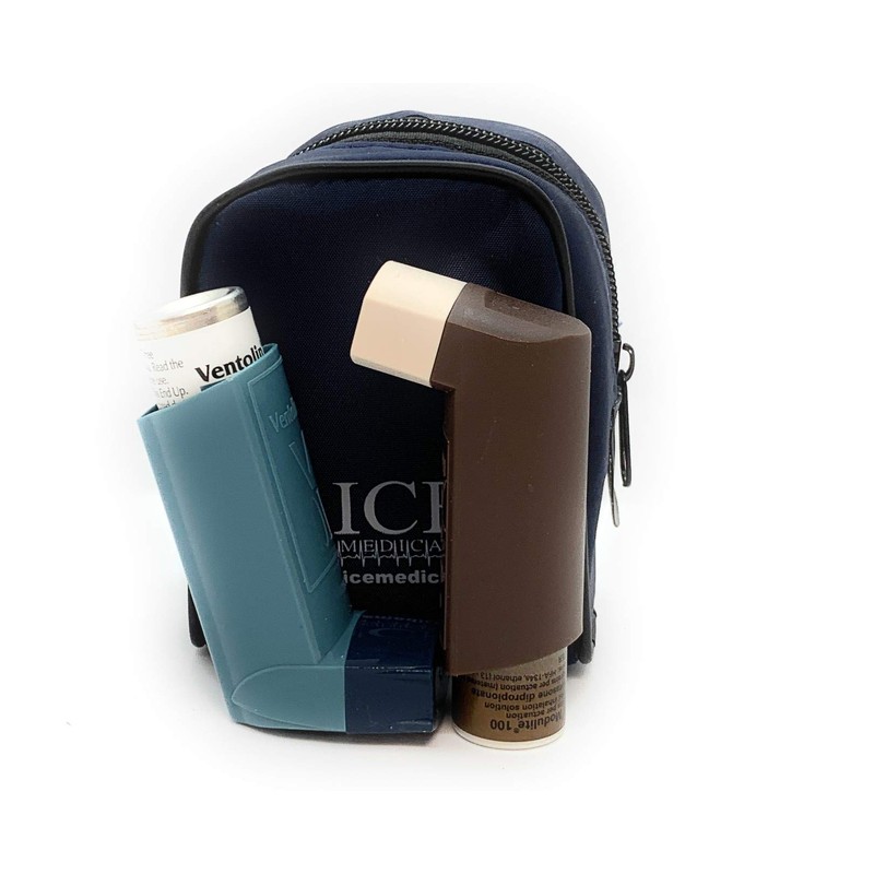 ICE Medical Inhaler Bag - Small (Midnight Blue)