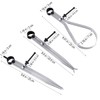 UEETEK 3 Pcs 8 Inch Caliper Set Rapid Adjust Quick