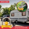 GADLANE Trailer Hitch Lock - Robust Caravan Hitch Lock with