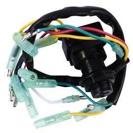 Hsthe Sea Boat Ignition Switch,Ignition Switch with Key for Mariner Outboard Motor,Main Key Remote Control Box Ignition Starter Switch Replacement 703-82510-43-00