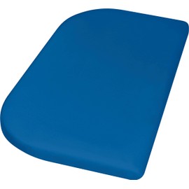 Playshoes 770324-7 Jersey Fitted Sheet for the Cot, Waterproof and Breathable, 81 x 42 x 10 cm, Blue