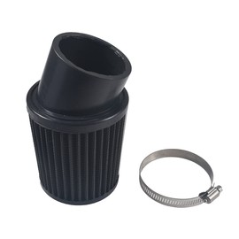 Upgrade 62mm air filter Adapter Exhaust Pipe kit fit for Predator 301cc 420cc for honda GX340 GX390 11Hp 13Hp Engine Mini Bike Go Kart Golf Cart Lawn mower Parts Silver