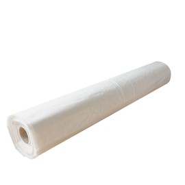 PAD ‘N PROTECT Flame Retardant/Fire Rated 4 Mil Plastic Sheeting 12' x 100', Anti-Static, Greenhouse Plastic, Durable Plastic Sheeting, Passed NFPA 701 Test 1&2 (Printed on The Sheet)(4 Mil)
