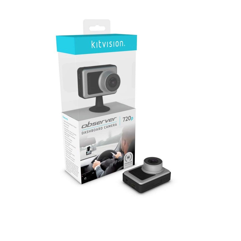 Kitvision Dash Cam 720p Observer Dashcam – HD Dashboard Car