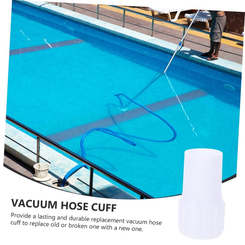 Sosoport Pool Hose Adapter Mm Stainless Throat Tube for Vacuum