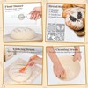 Sourdough Bread Baking Supplies, Sourdough Starter Kit, Bread Proofing Basket,