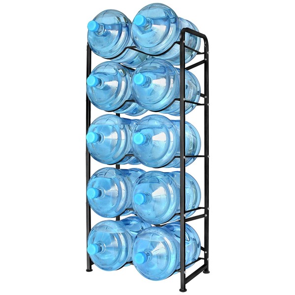 Ationgle Ationgle 5 Gallon Water Bottle Holder for 10 Bottles,