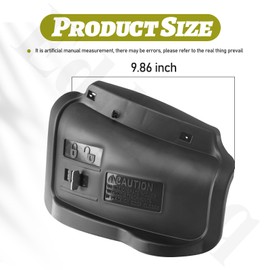 532419927 Lawn Mowers Mulch Door Compatible with Husqvarna Mowers HU550FH, HU675FE, HU700H, HU775AWD, 7022F Models, Replace 532423357, 594942002, 532432642, 583482601, 583432601, 583405501, 594942001