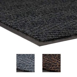 Notrax 105 Chevron Entrance Mat, for Home or Office, 2' X 3' Charcoal