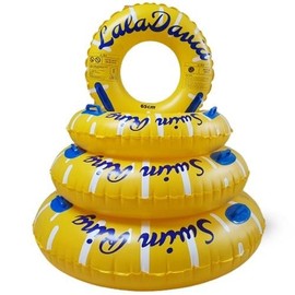 Laladavid Upgraded Round Water Play Tube for Adults & Children - 105cm / 125cm LALADAVID Round Tube 125cm