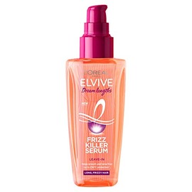 Elvive Haircare L'Oreal Leave In Serum Dream Lengths Sleek Frizz Killer for Long, Frizzy Hair, 100 ml