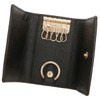 Coach 76741 IMBLK Men's Outlet Key Case, Black, (1) IMBLK