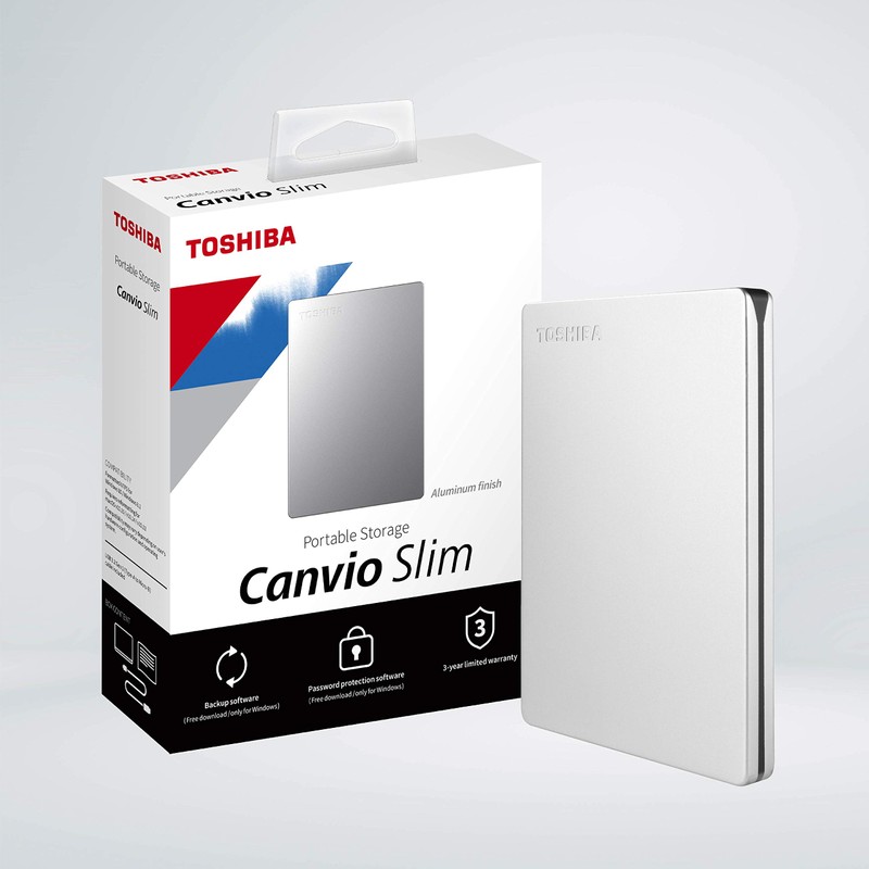 Toshiba Canvio Slim 3 2TB USB 3.0 Portable External Hard