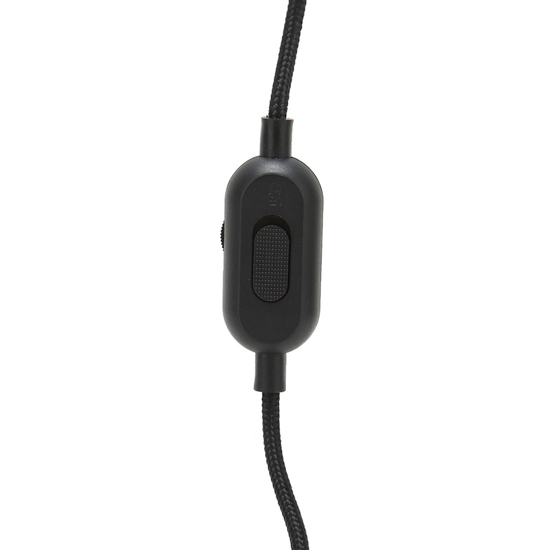 Cantilever Microphone Cable Earphone Audio Cable with Volume Control Mute